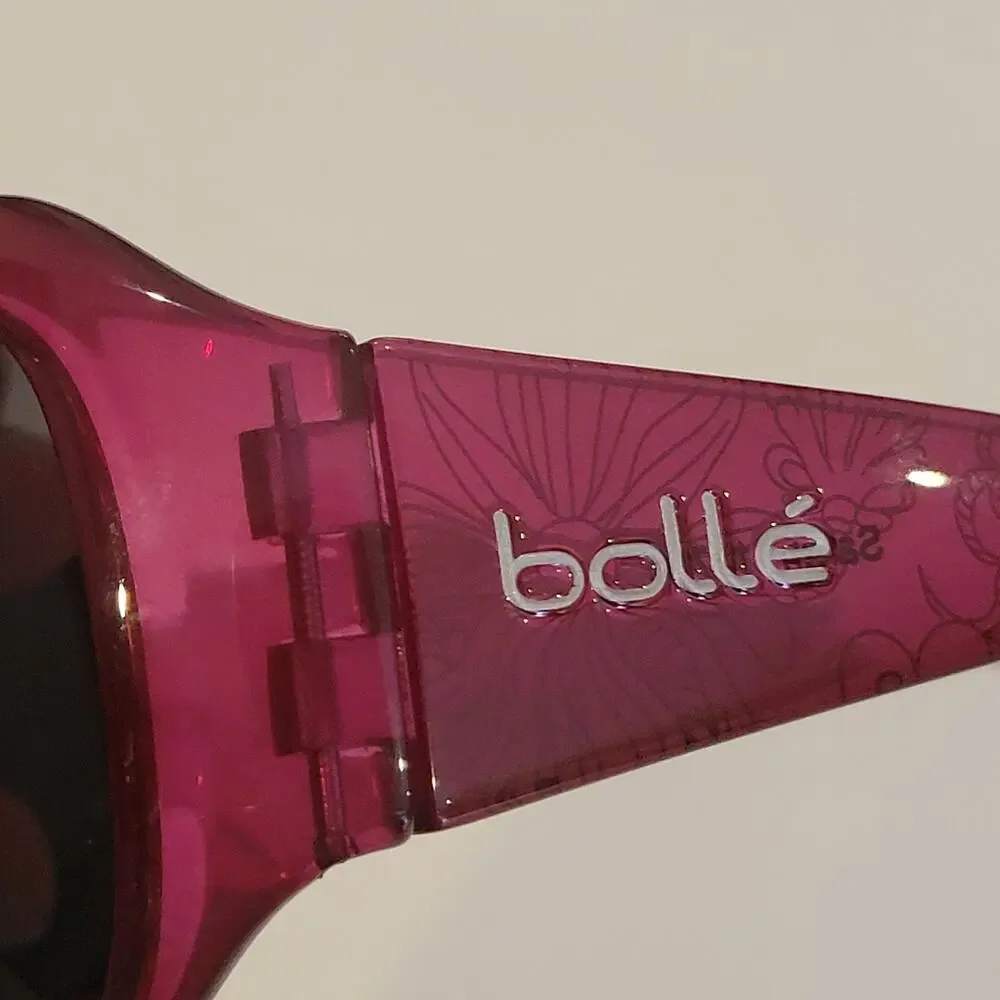 Bollé Sarah 11717 Junior Women Sunglasses Shiny Purple Frame TNS Lens With Pouch